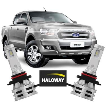 Imagem de Par Lâmpada Led Farol Alto Ranger 2017/2019 6500K Haloway
