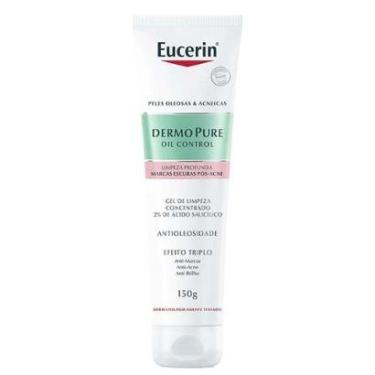 Imagem de Gel de Limpeza Facial Concentrado Eucerin - DermoPure Oil Control 150g-Unissex