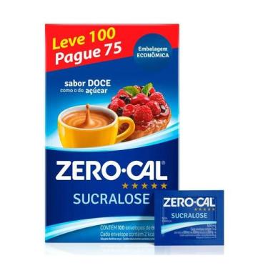 Imagem de Adoçante Dietético em Pó Zero-Cal Sucralose 600mg