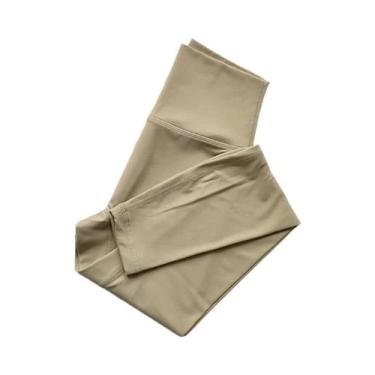 Imagem de Calças De Yoga Femininas De Cintura Alta Ajustadas Para Levantar O Bum