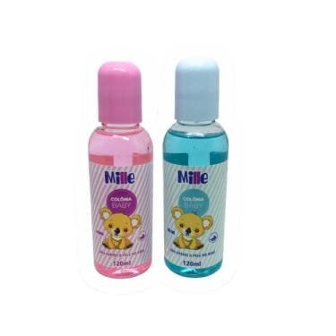 Imagem de Colônia Infantil bebê 120ml Mille, Azul