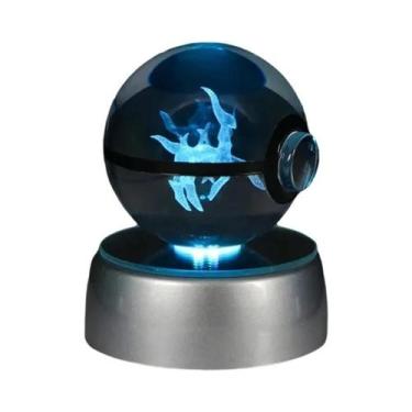 Imagem de Base De Luz LED Para Figuras De Bola De Cristal 3D Pokémon: Butterfree