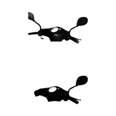 Imagem de Lâmpada De Farol De Moto H4 BA20D H6 De Alta Luminosidade Com Lente De