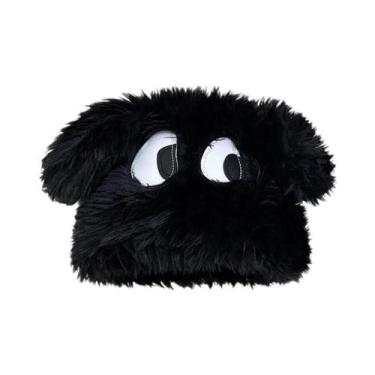 Imagem de Gorro De Inverno Feminino Quente E Confortável Com Estampa De Desenho 