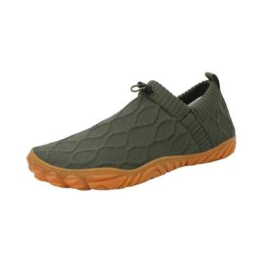 Imagem de Tênis Masculino Casual Respirável De Malha Slip-on Vulcanizado Confort