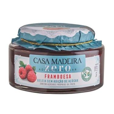 Imagem de Geleia de Framboesa Zero Casa Madeira 220g