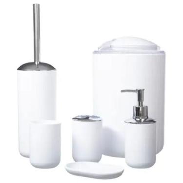 Imagem de Conjunto Banheiro Moderno Com Cor Neutra E Elegante - GBG STORE