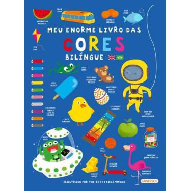 Imagem de Livro - Meu enorme livro das cores bilíngue