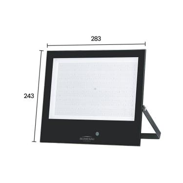 Imagem de Refletor Blumenau Led Play Rgb 200w Preto Bivolt Rgb