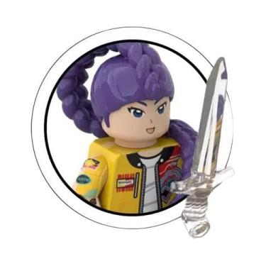 Imagem de Figuras De Ação Mini Kpop Demon Hunters, Blocos De Montar, Decoração D