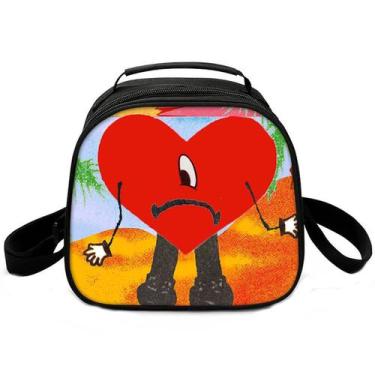 Imagem de Lancheira, bolsa térmica Anime Bunnys Hearts Portable Bento - yiweisai