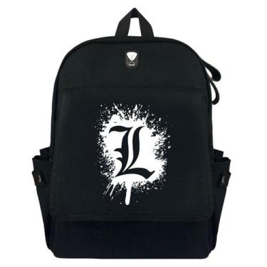 Imagem de Mochila Anime School Bag Children Death Note 30x12x39cm - yiweisai