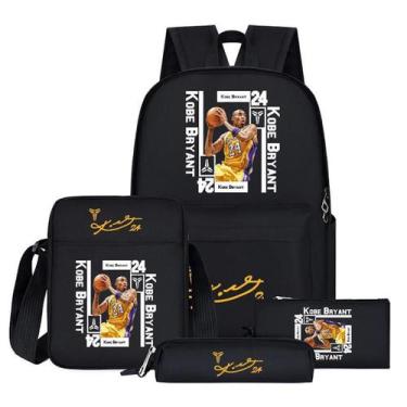 Imagem de Conjunto de mochilas Kobes Bryansts Basketball Star Anime School - yiw