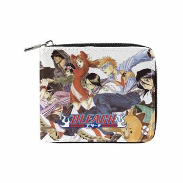 Imagem de Personagens de anime Wallet Bleach Kurosaki Ichigo Slim Bifold - Yiwei
