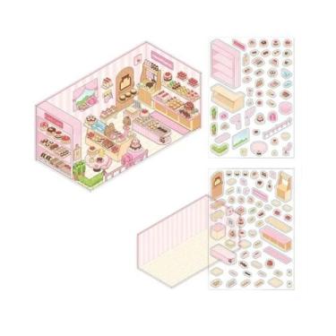 Imagem de Adesivos De Cena Em Miniatura 3D Kawaii, Brinquedos DIY, Jogos, Scrapb