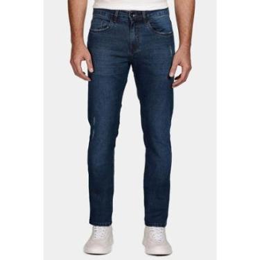 Imagem de Calça Jeans Slim Destroyed Azul-Masculino