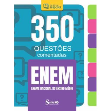Imagem de Caderno de Questões Comentadas ENEM - Com Explicações Detalhadas - Edi