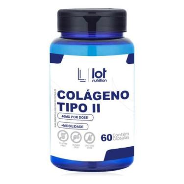 Imagem de Colágeno Tipo 2 40Mg 60 Cápsulas - Lot Nutrition