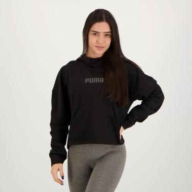 Imagem de Moletom Puma c/ Capuz Trin Logo French Terry Po Feminino-Feminino