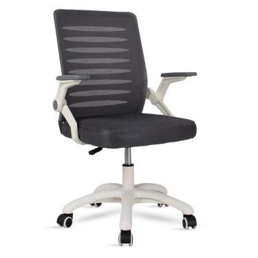 Imagem de Cadeira de Escritório Diretor giratória Alexander Cinza/ Branca Healer-Unissex