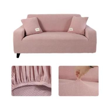 Imagem de Capa De Sofá Jacquard Elástica Versátil Para Sofás De 1, 2, 3, 4 E 5 L