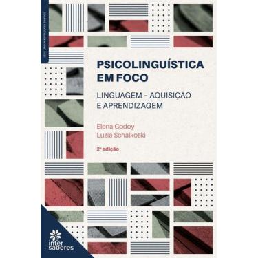 Imagem de Livro - Psicolinguística em foco: