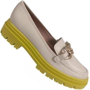 Imagem de Mocassim Moleca Tratorado Corrente Feminino-Feminino