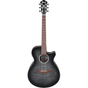 Imagem de Ibanez AEG70 Acoustic-Electric Guitar - Transparent Charcoal Burst High Gloss