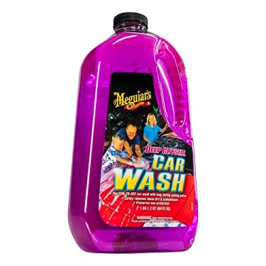 Imagem de Meguiar's Deep Crystal Car Wash – Shampoo para lavagem de carro que limpa a tinta, melhora o brilho e preserva a proteção da cera, sabão de lavagem de carro com pH equilibrado com excelente ação
