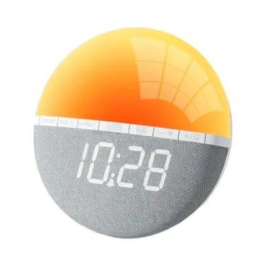 Imagem de Despertador Com Luz De Despertar, Simulação Gradual, Auxílio Para O So