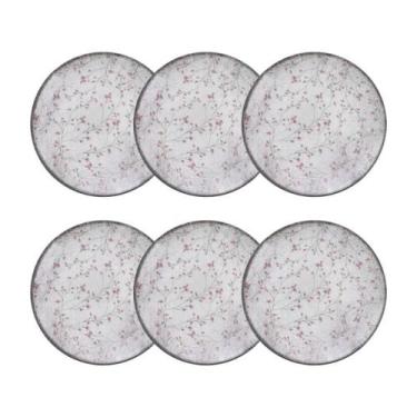 Imagem de Conjunto 6 Pratos Sobremesa 19cm Porcelana Tramontina