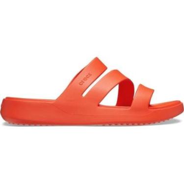 Imagem de Sandália crocs getaway strappy lava-Feminino