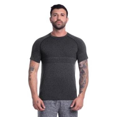 Imagem de Camiseta de Treino Mizuno Soul Fit 4 New Masculina M Preto-Masculino