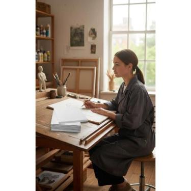 Imagem de Papel Fotográfico Adesivo A4 Glossy 100 Folhas - Congratulations Store