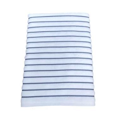 Imagem de Toalha de Banho Gigante Cancun - Teka, BRANCO / CINZA