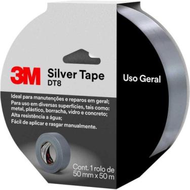 Imagem de Fita Silver Tape, 50 mm x 50 m DT8 Hb004635460, 3M OstenVonder