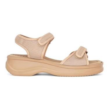 Imagem de Sandalia Ortopedica Azaleia Conforto Feminina Papete Macia, Marrom, 38