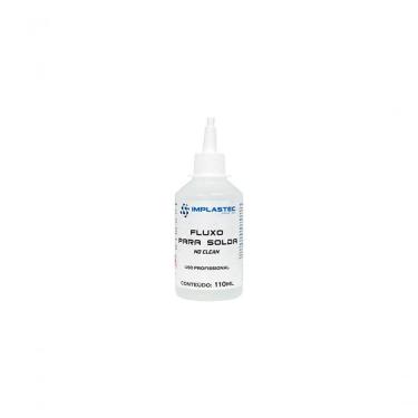 Imagem de Fluxo para Solda no Clean 110ML para Soldagem de Peças de Cobre e Estanhadas sem Limpeza Implastec