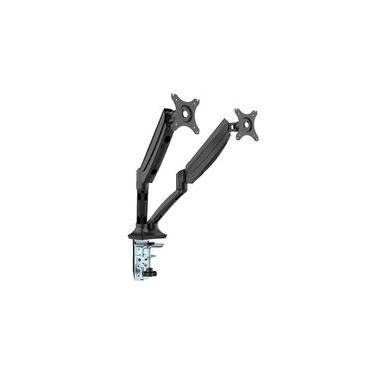 Imagem de Suporte de Mesa Articulado para 2 Monitores de 10"" a 27"" FlexiSpot F7D, Ajustes com P...