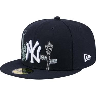 Imagem de Boné New Era 59FIFTY Fitted New York Yankees State Stitch-Masculino