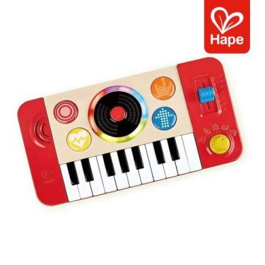 Imagem de DJ Mix & Spin Studio Brinquedo Musical Infantil com Teclado, Luzes e E
