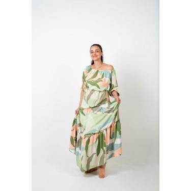 Imagem de Vestido Feminino Anninka - Sokolowski Fashion, Verde, GG