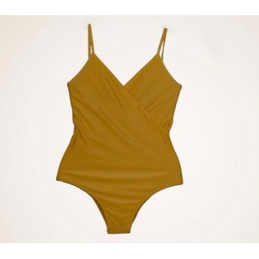 Imagem de Maiô Recorte - ZEPHYR BEACHWEAR, Feminino, M, Amarelo