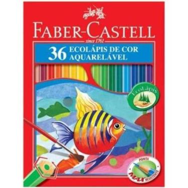 Imagem de Lápis de Cor 36 Cores Aquarelavel Faber-castell - Faber Castell