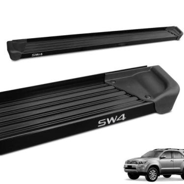 Imagem de Estribo Lateral Hilux SW4 2006 a 2015 Aluminio Preto A3 - Gtnox