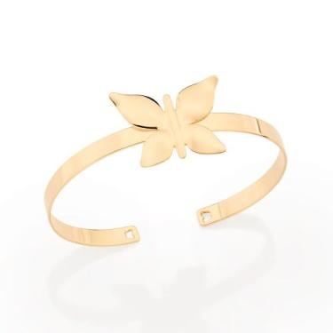 Imagem de Bracelete borboleta folheado a ouro  552045 Rommanel, Dourado