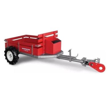 Imagem de Carreta Simples Fixa Traçada 400T com Pneu para Motocultivador Impactu