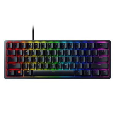 Imagem de Teclado Gamer Razer Óptico-Mecânico Huntsman Mini - Razer Switch Purpl