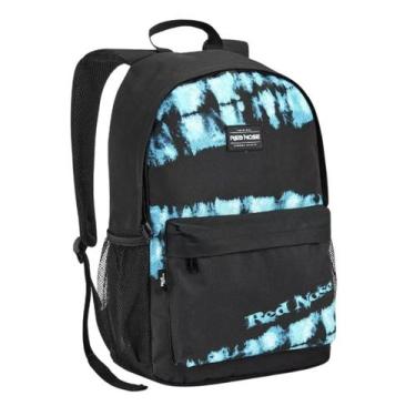 Imagem de Mochila Costas Red Nose Escolar Juvenil Masculina Preta E Verde Seanit