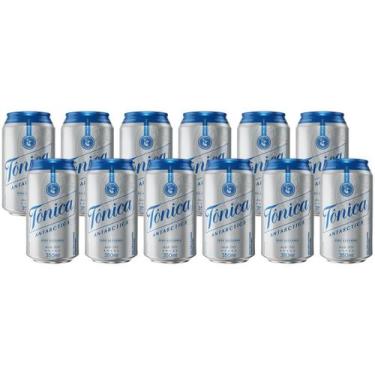 Imagem de Água Tônica Antarctica Zero Açúcar 350ml 12 Unidades Lata, Original Ze